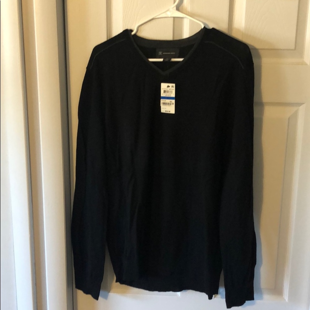 INC V neck sweater